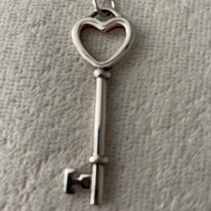 Tiffany&Co Heart Key Necklace